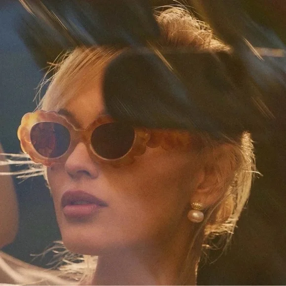 Crystal-Topped Pearl Drop Earrings - Picture 3 of 3